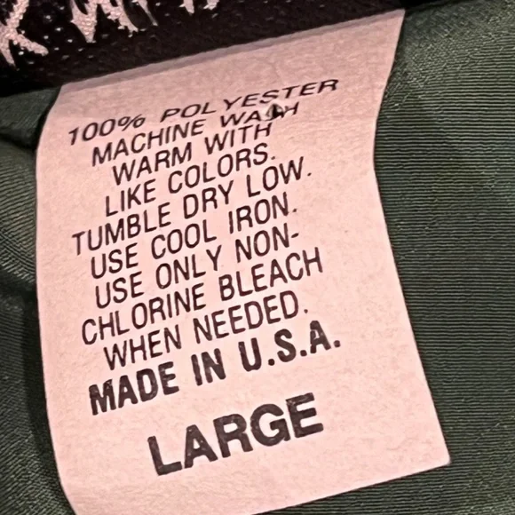 Jack Mulqueen Forest Green V-Neck Button Up Blouse L - Picture 6 of 7